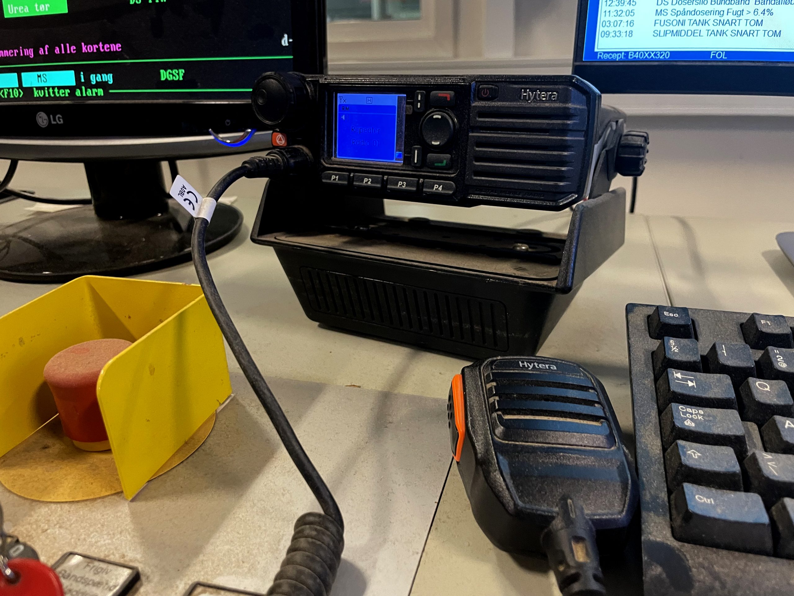 Kronospan er skiftet til digitale radioer