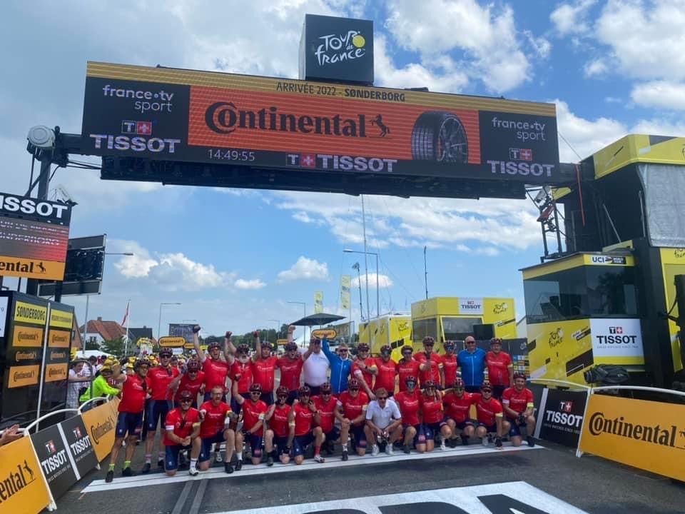 Hytera PoC radioer i brug under Tour de France