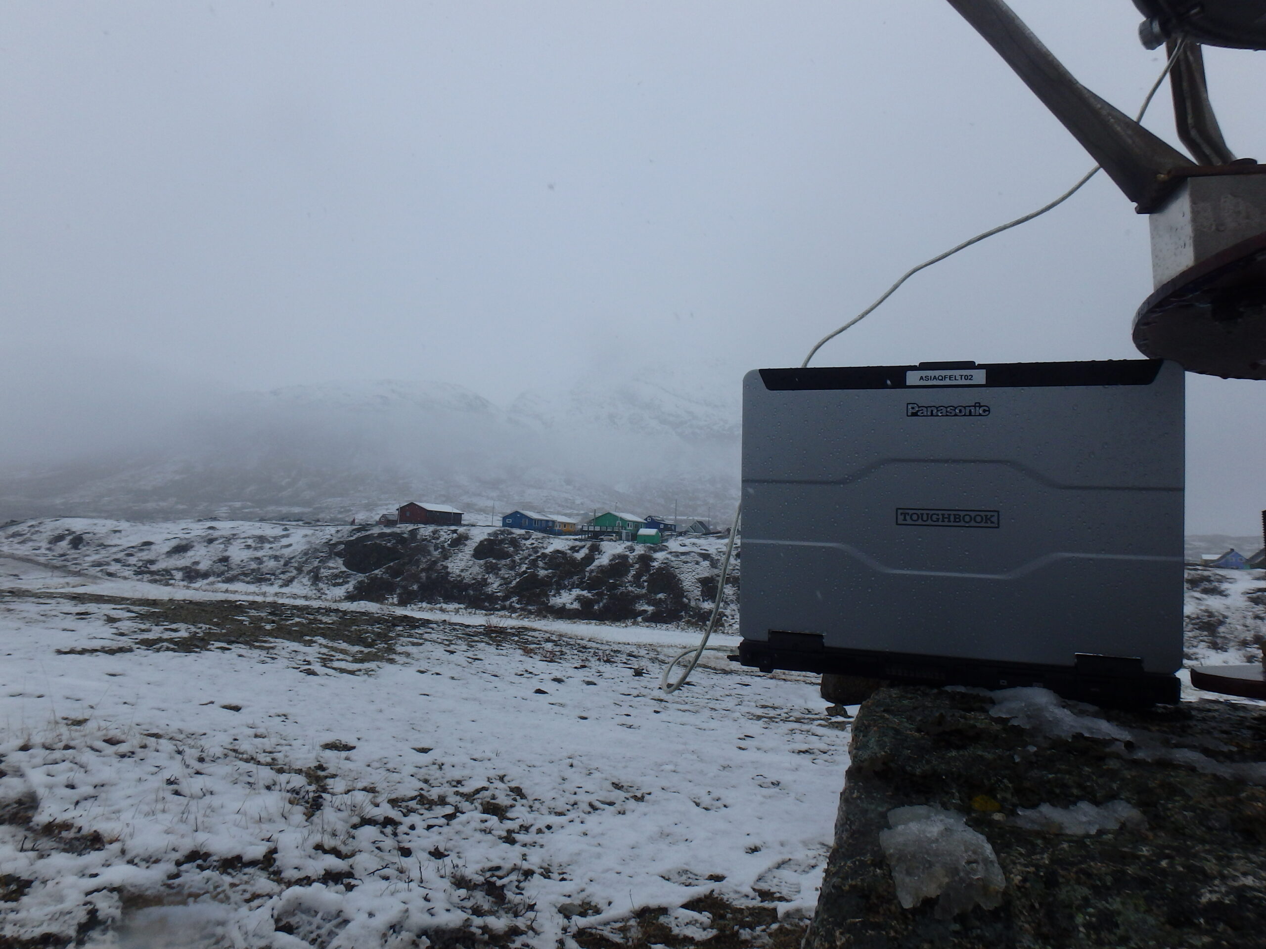 ASIAQ Greenland Survey har valgt robuste computere fra Panasonic TOUGHBOOK
