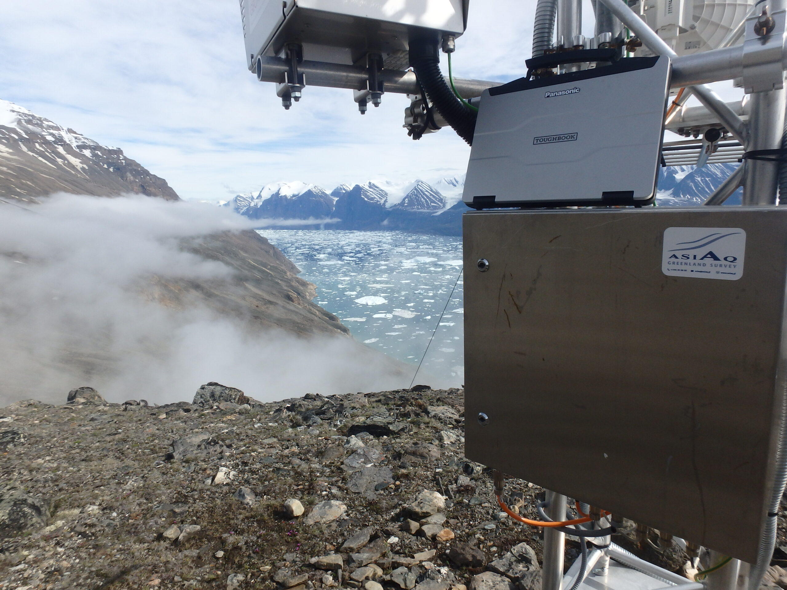 ASIAQ Greenland Survey har valgt robuste computere fra Panasonic TOUGHBOOK