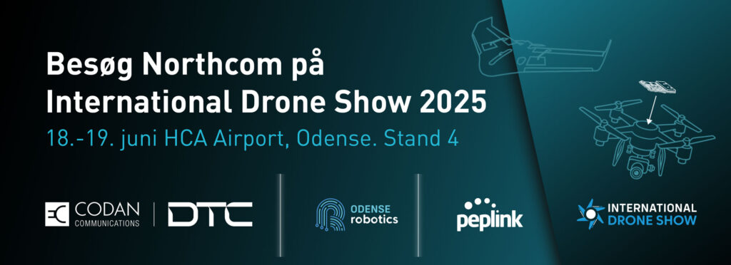 Northcom deltager på International Drone Show 2025