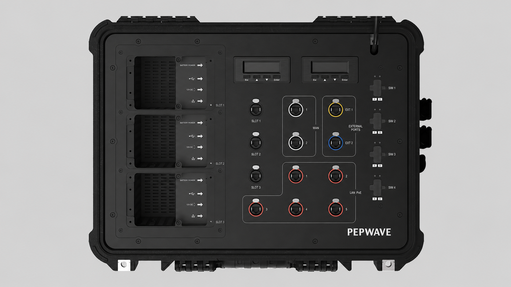 Peplink PDX Pelicase til mobil SD-WAN-forbindelse